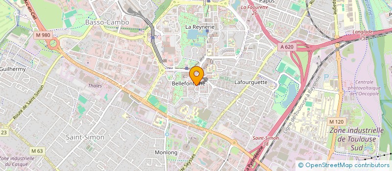 localisation de l'entreprise MONSIEUR OUMARA YOUSSOUF  TOULOUSE