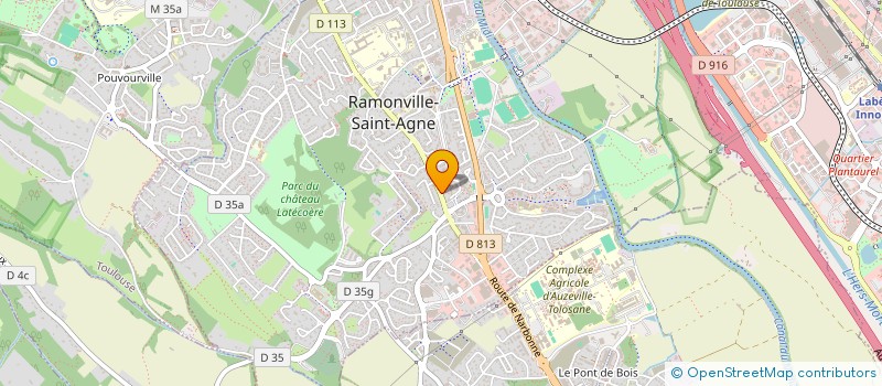 localisation de l'entreprise MONSIEUR OUMAROU DANSOKO à RAMONVILLE-SAINT-AGNE
