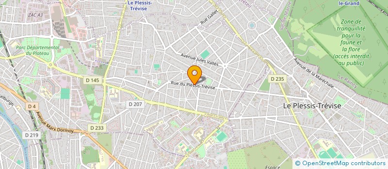 localisation de l'entreprise MONSIEUR OUMAROU KOMA à CHAMPIGNY-SUR-MARNE