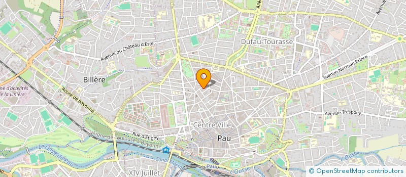 localisation de l'entreprise MONSIEUR OUMAROU SANDA à PAU