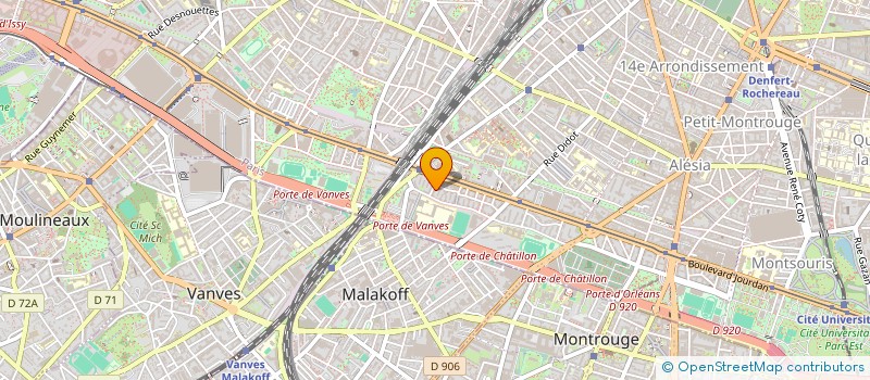 localisation de l'entreprise MONSIEUR OUMAROU SANOGO à AULNAY-SOUS-BOIS