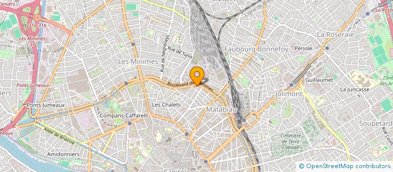 localisation de l'entreprise MONSIEUR OUMMAR BIRRIMA-BAHARR  TOULOUSE