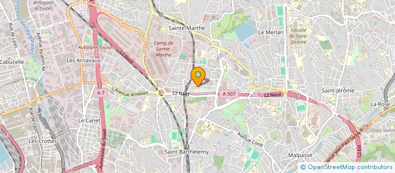 localisation de l'entreprise MONSIEUR OUNS GARMAZI à MARSEILLE