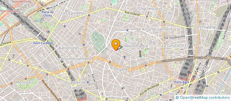 localisation de l'entreprise MONSIEUR OURDIA RAMDANI  PARIS