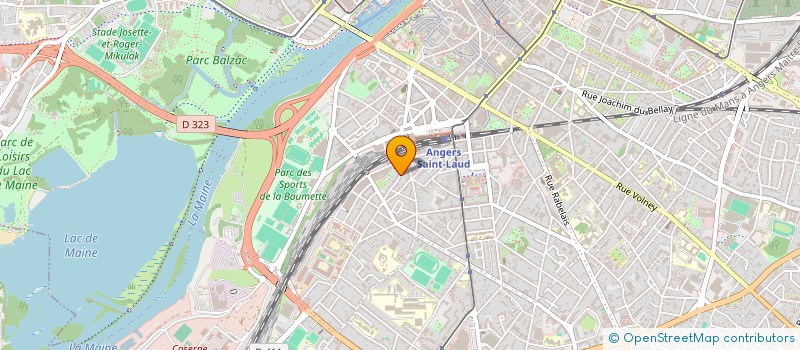 localisation de l'entreprise MONSIEUR OURI DIALLO à ANGERS