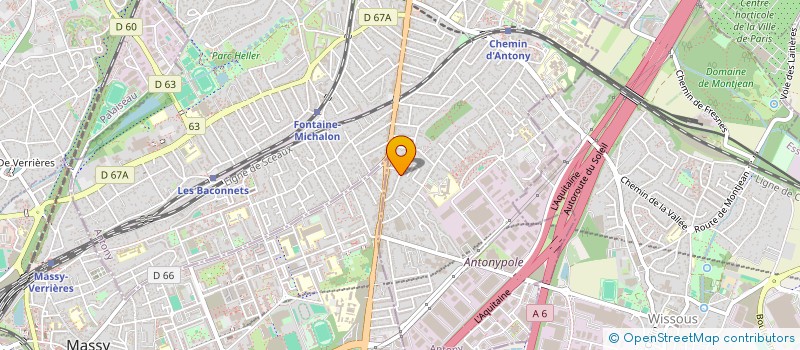 localisation de l'entreprise MONSIEUR OURIEL AYOUN à ANTONY