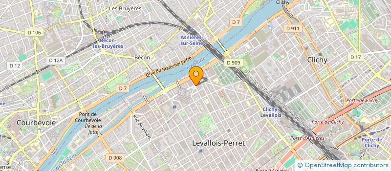localisation de l'entreprise MONSIEUR OURIEL FERENCZ à LEVALLOIS PERRET