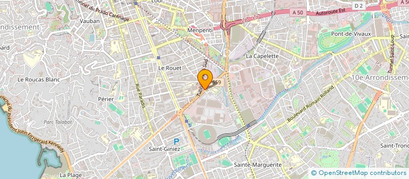 localisation de l'entreprise MONSIEUR OURS VINCENSINI  MARSEILLE