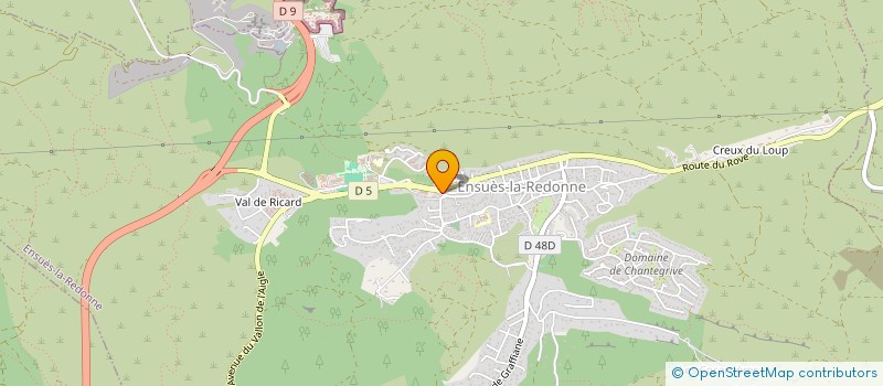 localisation de l'entreprise MONSIEUR OUSAMA JED  ENSUES-LA-REDONNE