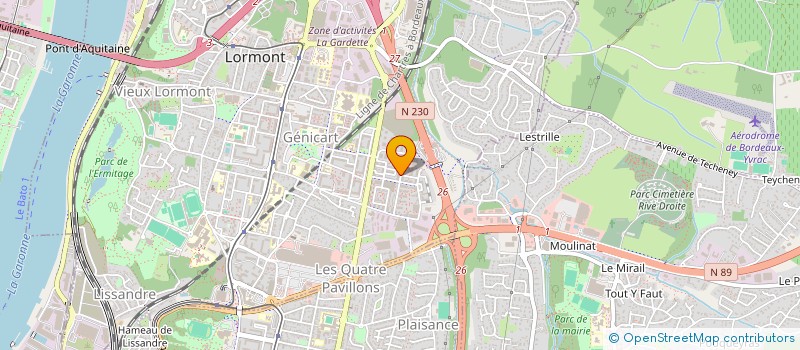 localisation de l'entreprise MONSIEUR OUSAMA MOCHACHI MOHO  LORMONT