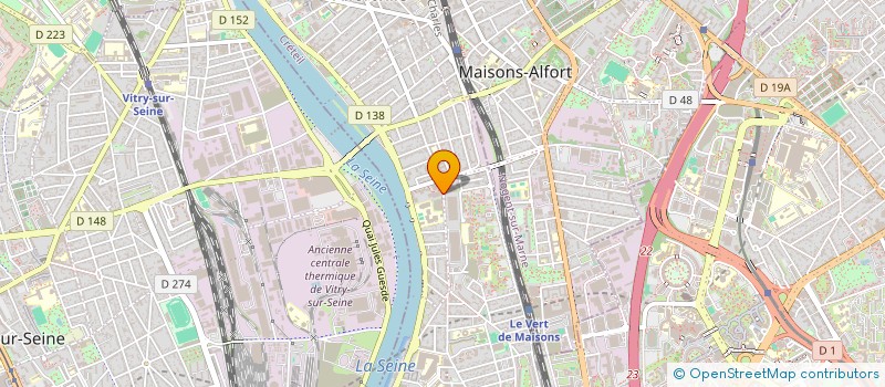 localisation de l'entreprise MONSIEUR OUSAMA ZOUBIRI  ALFORTVILLE