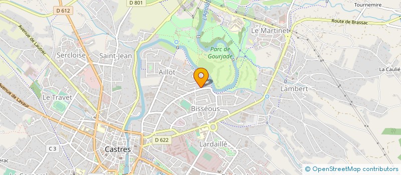 localisation de l'entreprise MONSIEUR OUSLIMANE ASSYOUANE à CASTRES