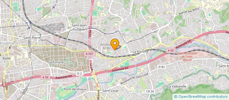 localisation de l'entreprise MONSIEUR OUSMAN ADAM MAHADIN à MARSEILLE