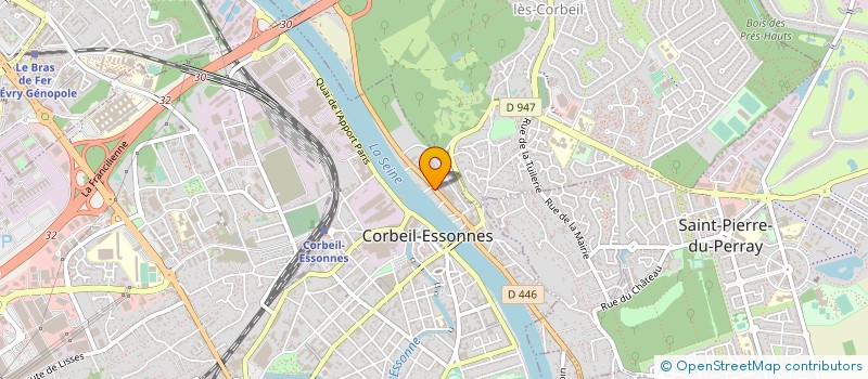 localisation de l'entreprise MONSIEUR OUSMAN CAMARA à CORBEIL-ESSONNES