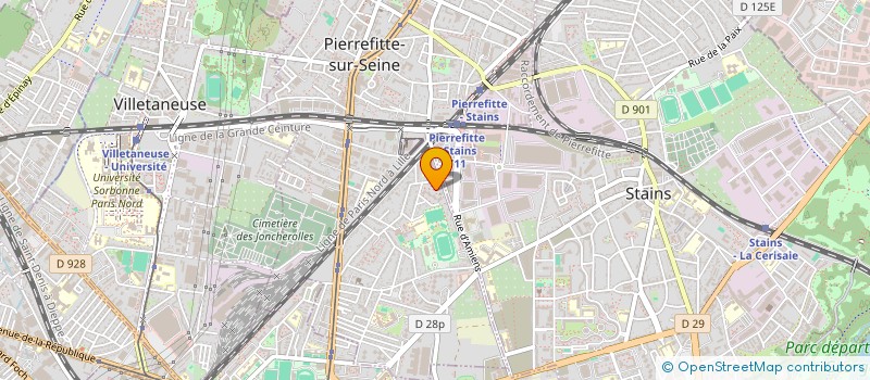 localisation de l'entreprise MONSIEUR OUSMAN DIABY à PIERREFITTE-SUR-SEINE