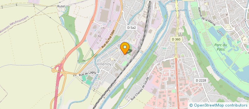 localisation de l'entreprise MONSIEUR OUSMAN SOUMBOUNDOU  VILLENOY