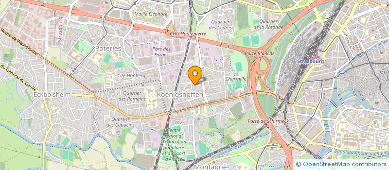 localisation de l'entreprise MONSIEUR OUSMANE BA à STRASBOURG
