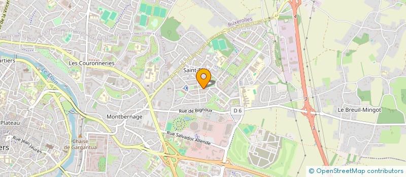 localisation de l'entreprise MONSIEUR OUSMANE BADIO  POITIERS