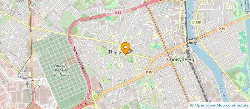 localisation de l'entreprise MONSIEUR OUSMANE BALDE  THIAIS