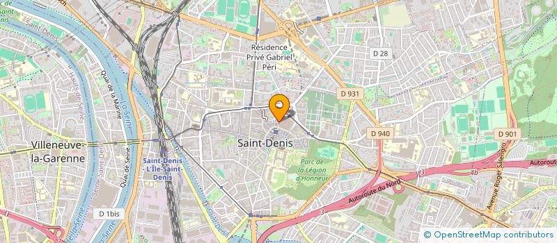 localisation de l'entreprise MONSIEUR OUSMANE BALDE à SAINT-DENIS