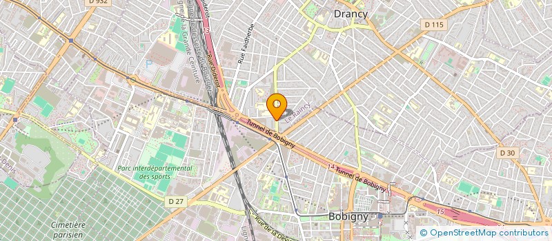 localisation de l'entreprise MONSIEUR OUSMANE BAMBA à DRANCY