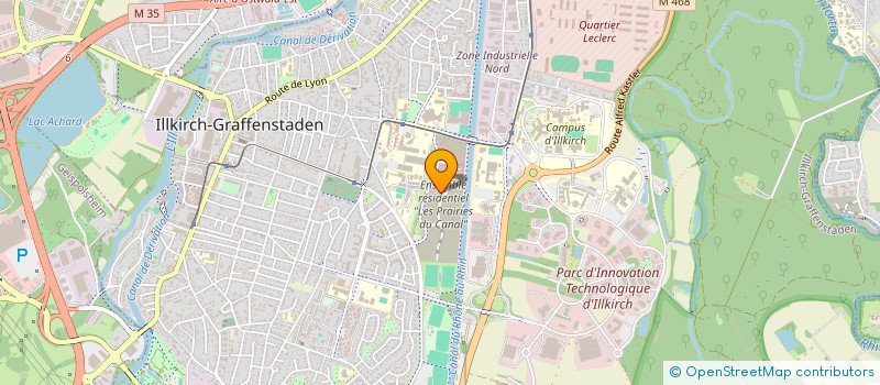 localisation de l'entreprise MONSIEUR OUSMANE BANGOURA  ILLKIRCH-GRAFFENSTADEN