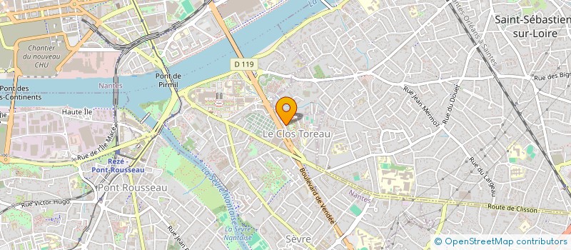localisation de l'entreprise MONSIEUR OUSMANE CONTE à NANTES