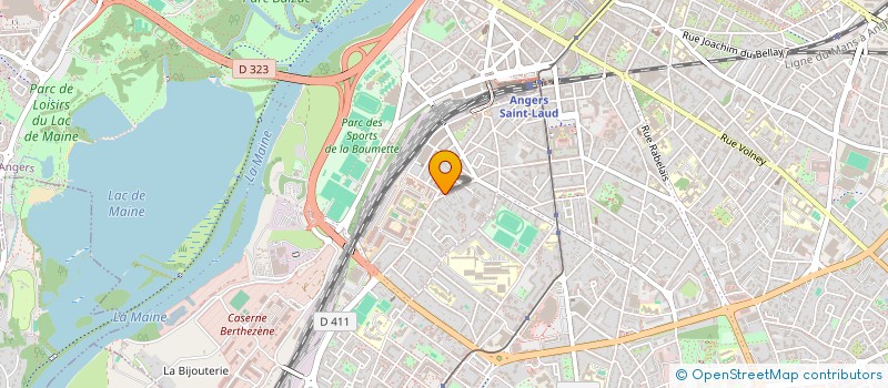 localisation de l'entreprise MONSIEUR OUSMANE DIABY à ANGERS