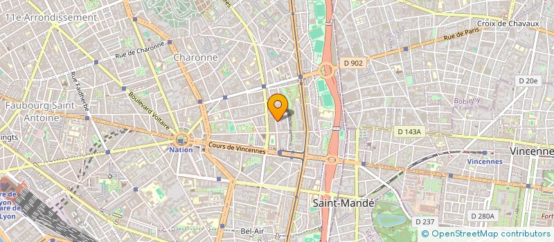 localisation de l'entreprise MONSIEUR OUSMANE DIABY  PARIS