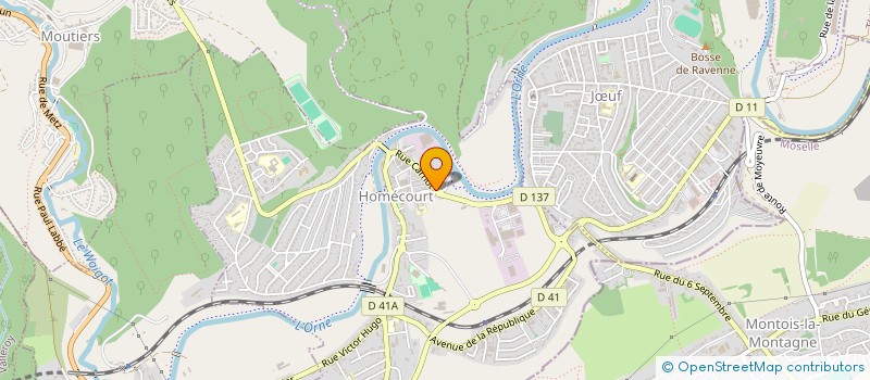 localisation de l'entreprise MONSIEUR OUSMANE DIAKHABY  HOMECOURT