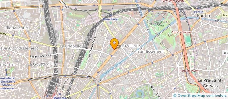 localisation de l'entreprise MONSIEUR OUSMANE DIALLO  PARIS