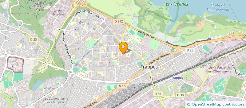 localisation de l'entreprise MONSIEUR OUSMANE DIALLO à TRAPPES