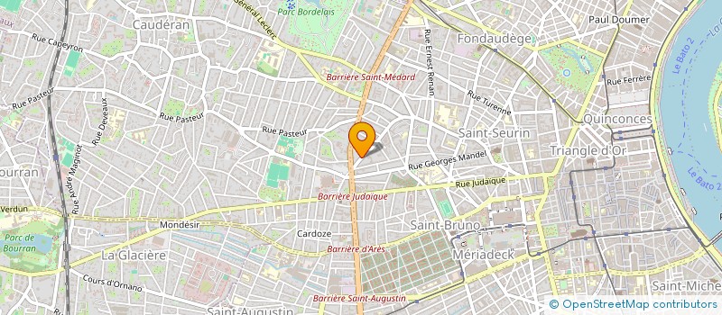 localisation de l'entreprise MONSIEUR OUSMANE DIALLO  BORDEAUX