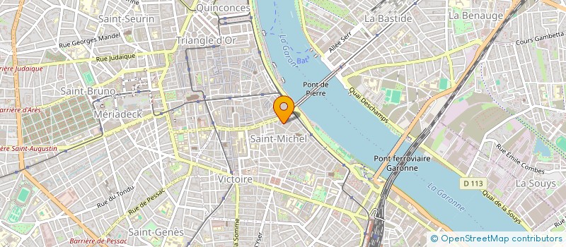 localisation de l'entreprise MONSIEUR OUSMANE DIEYE  VENSAC