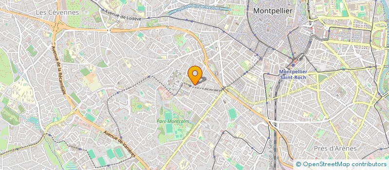 localisation de l'entreprise MONSIEUR OUSMANE DIONE à MONTPELLIER