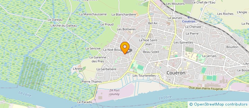 localisation de l'entreprise MONSIEUR OUSMANE DIOP à COUERON