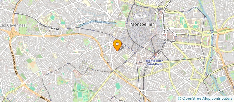 localisation de l'entreprise MONSIEUR OUSMANE DJIBO à MONTPELLIER