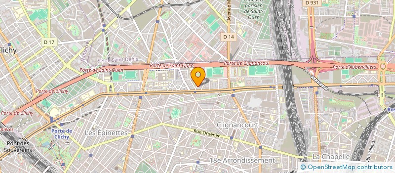 localisation de l'entreprise MONSIEUR OUSMANE FANE  PARIS