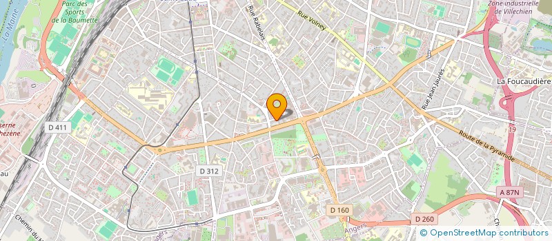 localisation de l'entreprise MONSIEUR OUSMANE FOFANA à ANGERS