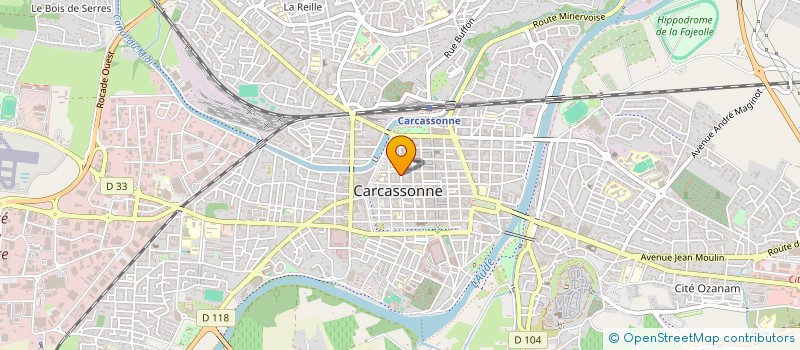 localisation de l'entreprise MONSIEUR OUSMANE FOFANA à CARCASSONNE