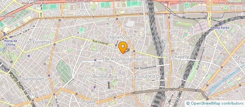 localisation de l'entreprise MONSIEUR OUSMANE KABOKE  PARIS