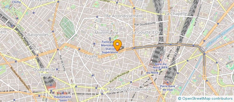 localisation de l'entreprise MONSIEUR OUSMANE KONATE  PARIS 18