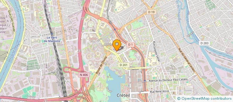 localisation de l'entreprise MONSIEUR OUSMANE KONATE  CRETEIL