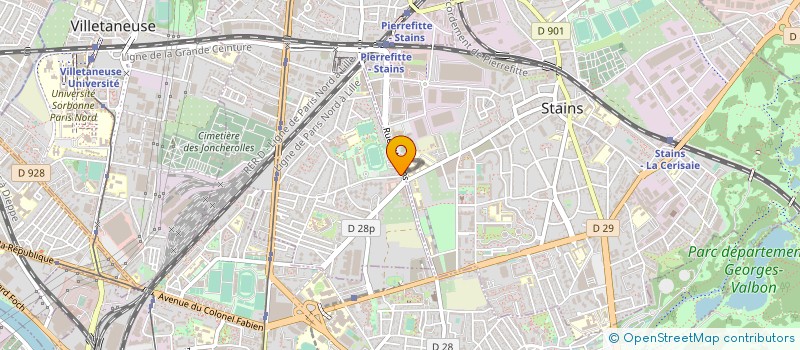 localisation de l'entreprise MONSIEUR OUSMANE KONE à PIERREFITTE-SUR-SEINE