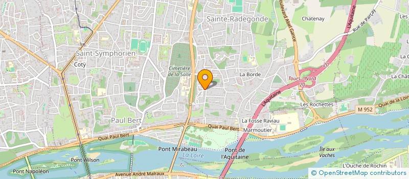 localisation de l'entreprise MONSIEUR OUSMANE KUTNJOM NDAYA  TOURS