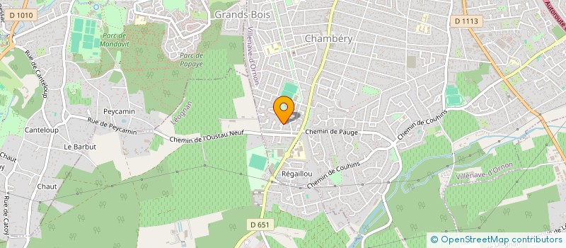 localisation de l'entreprise MONSIEUR OUSMANE LANDELLE  VILLENAVE-D'ORNON