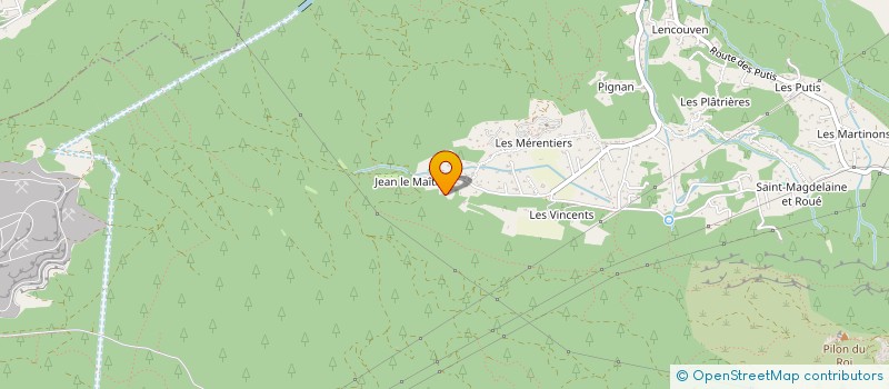 localisation de l'entreprise MONSIEUR OUSMANE MAGASSA  SIMIANE-COLLONGUE