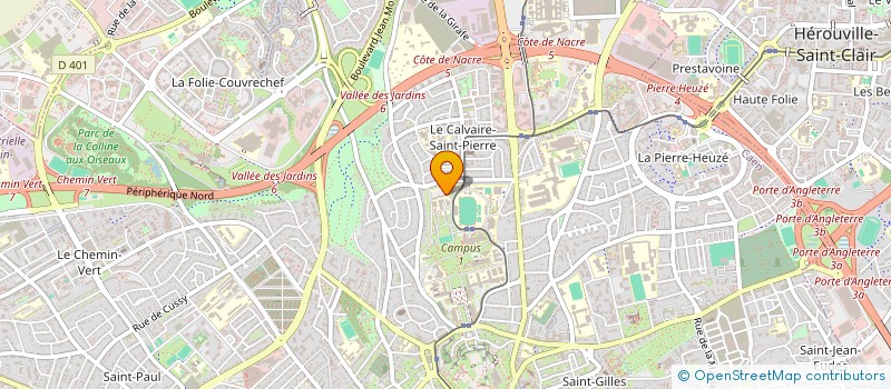 localisation de l'entreprise MONSIEUR OUSMANE MAHAMAT NOUR à CAEN