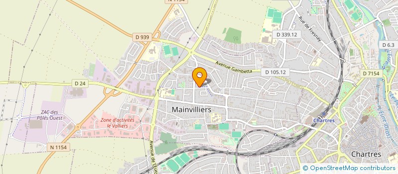 localisation de l'entreprise MONSIEUR OUSMANE MAHAMATH à MAINVILLIERS