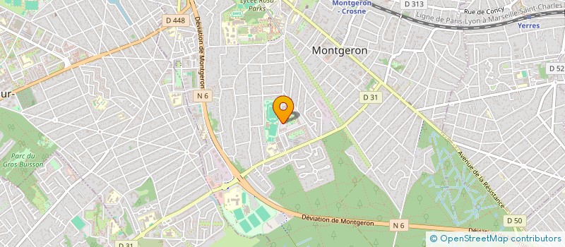 localisation de l'entreprise MONSIEUR OUSMANE MAIGA  MONTGERON